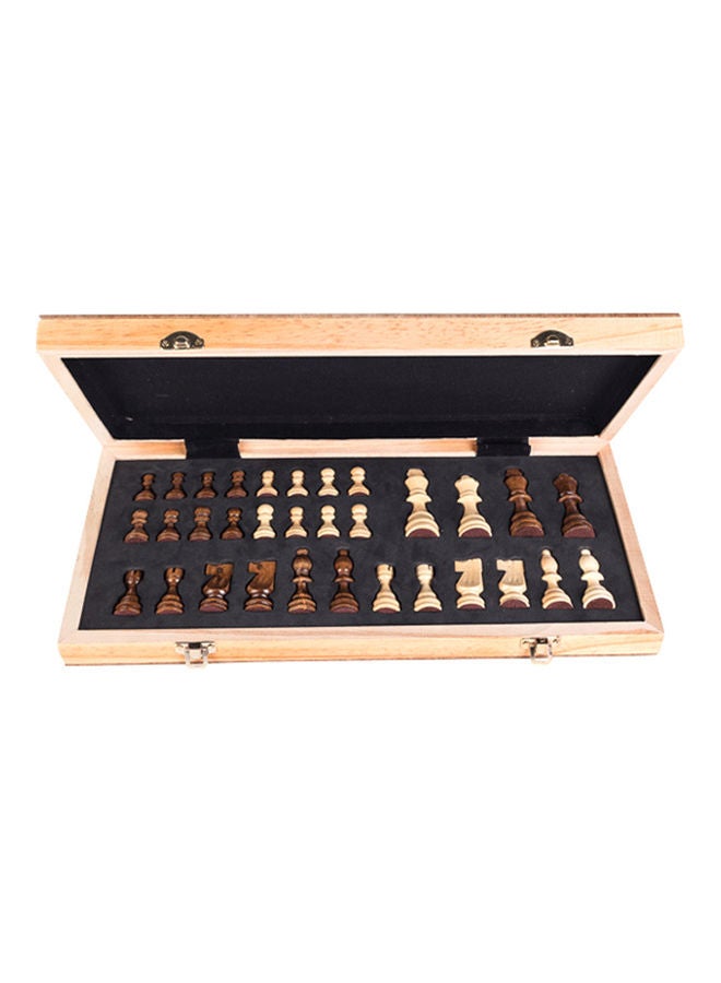 Portable Wooden Magnetic Chessboard - Image 3