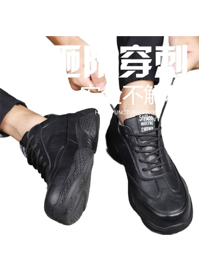 Old housekeeper Butler Safety Shoes Men'S Anti-Smashing Anti-Piercing Waterproof Oil-Resistant Wear-Resistant Lightweight Functional Shoes 926 Size 42 - Image 2