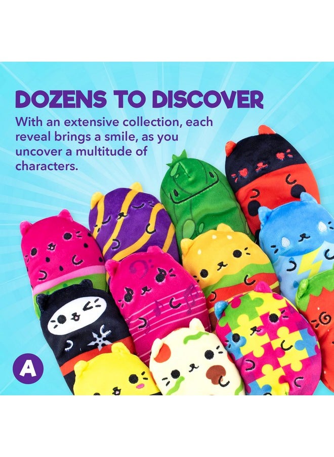 Cats vs Pickles 2Pk Mystery Bags Blue Wave Abc Bean Filled Plushies | Stocking Stuffers | Blind Bags For Girls And For Boys | Surprise Bean Collectibles | Mystery Bag Toys For Kids & Adults | 2-Pack  - Image 3