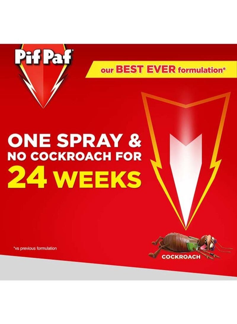 Pif Paf Insta Kill Mosquito And Fly Killer 400ml Pack of 4