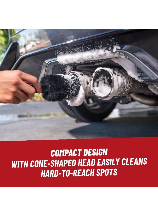 Chemical Guys Gerbil Wheel and Rim Brush Safe for Exhaust Tires Rims Engine Bays  More - Image 4