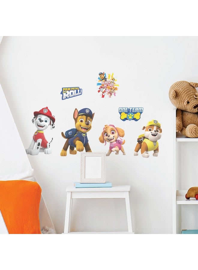WALL PALZ Paw Patrol Puppies Wall Decals - Chase Marshall Rubble Skye Vinyl Wall Sticker Bedroom Decorations - Paw Patrol Room Decor Peel and Stick - Image 5