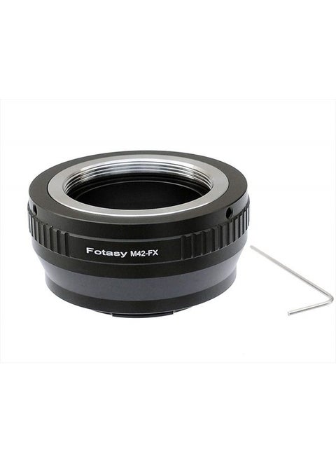 Adjustable M42 Lens to Fuji X Adapter, 42mm Screw Mount Lens to X Mount Adapter Compatible with Fujifilm X-Mount X-Pro1 X-Pro2 X-E1 X-E2 X-E3 X-A5 X-M1 X-T1 X-T2 X-T3 X-T10 X-T20 X-T30 X-H1