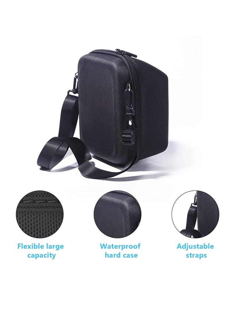 KASTWAVE Hard Case for Polaroid OneStep 2/OneStep+/Now/Now+ - I-Type Instant Film Camera- EVA Cloth Protective Bag for Polaroid One Step 2/One Step+ Plus/Now/Now+ Plus Instant i-Type Camera - Black - Image 4