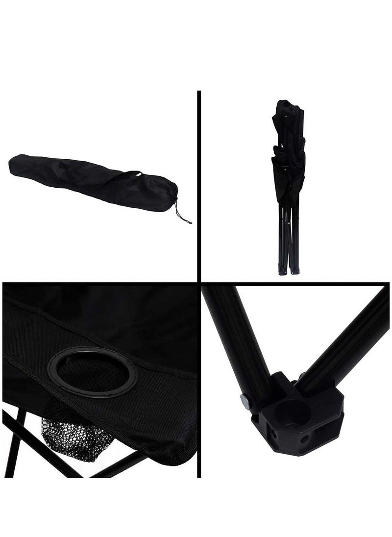 GO2CAMPS Foldable Camping Chair with Cup Holder and Carry Bag | Picnic Chair | Travel Chair | Trip Chair  - Image 3