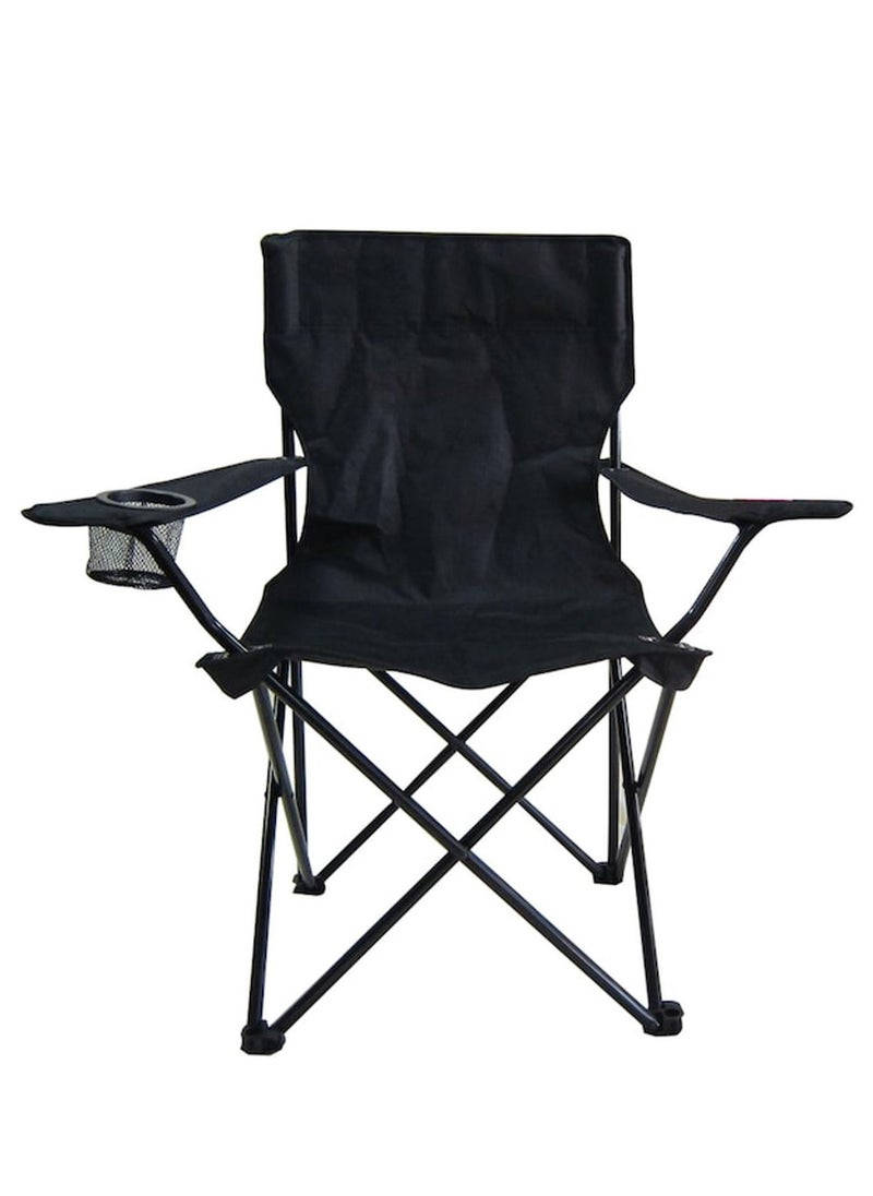 GO2CAMPS Foldable Camping Chair with Cup Holder and Carry Bag | Picnic Chair | Travel Chair | Trip Chair  - Image 1