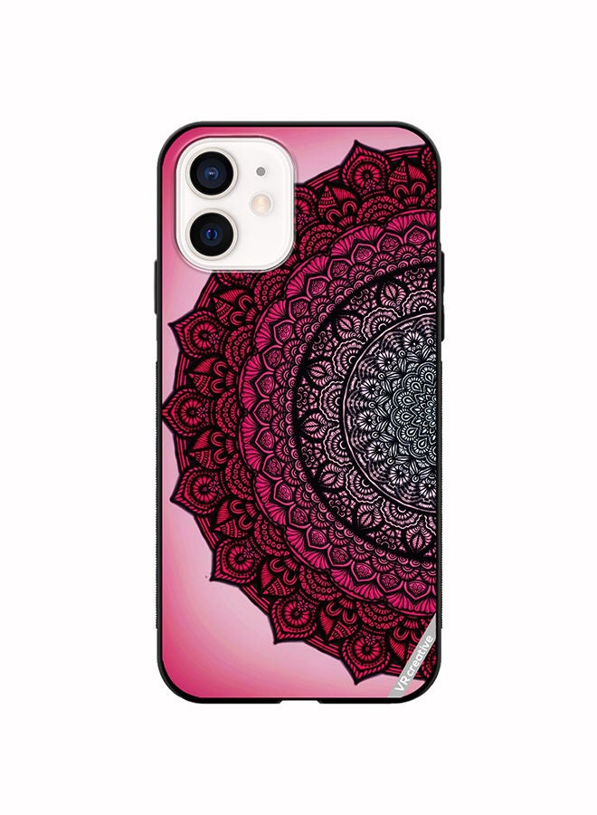 VR CREATIVE Protective Case Cover For Apple iPhone 12 mini Mandala Design Multicolour - Image 1