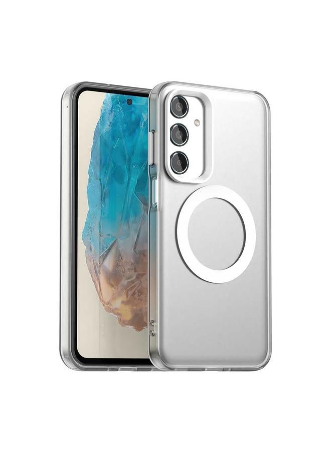 S-TOP Case For Samsung Galaxy M35 5G Candy Magsafe PC Hybrid TPU Phone Case - Image 1