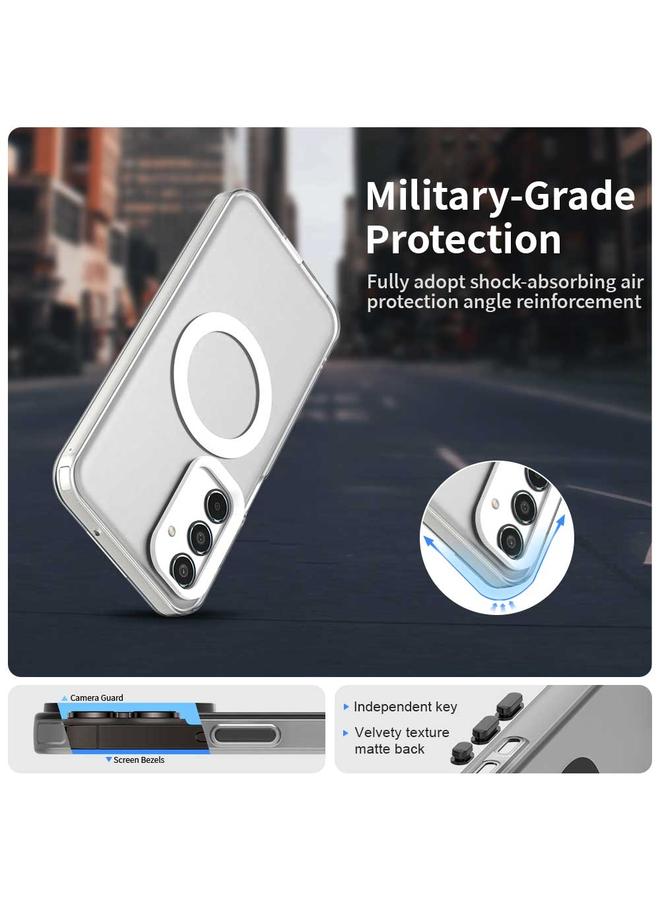 S-TOP Case For Samsung Galaxy M35 5G Candy Magsafe PC Hybrid TPU Phone Case - Image 2