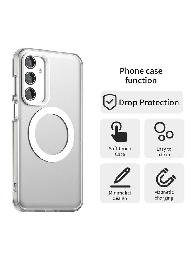 S-TOP Case For Samsung Galaxy M35 5G Candy Magsafe PC Hybrid TPU Phone Case - Image 4