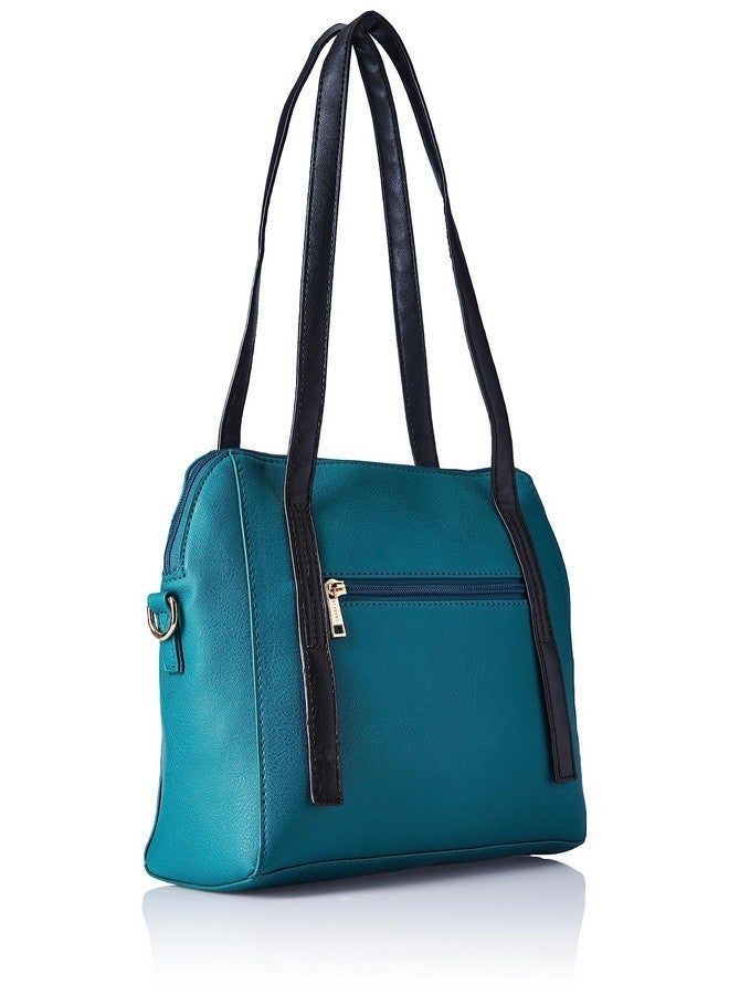 CAPRESE حقيبة ساتشيل نسائية لوسي متوسطة الحجم باللون الأزرق الفاتح - Image 2