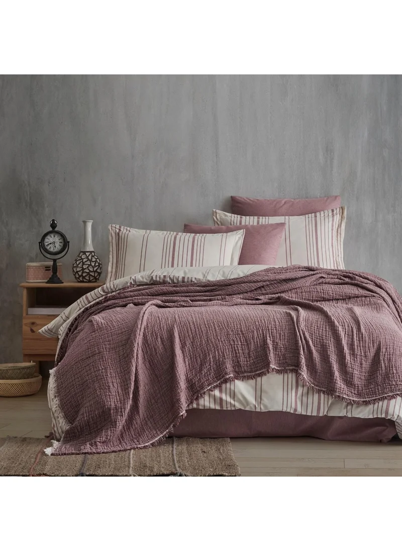 Soley | Tissou | Single 100% Cotton Muslin Pique Bedspread