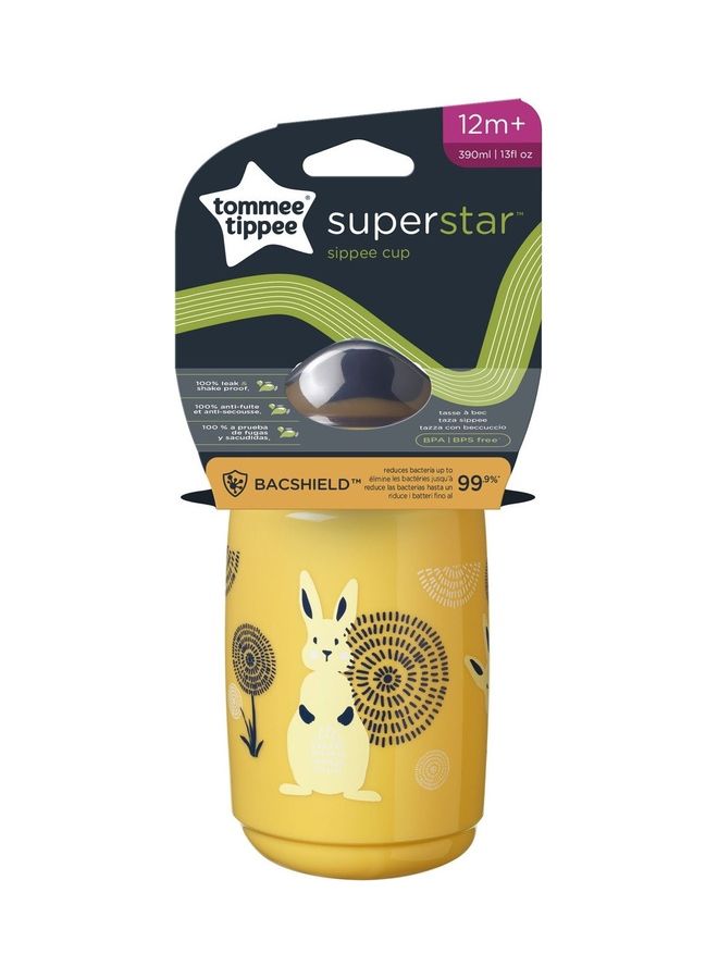 tommee tippee Sippee Trainer Cup Sippy Bottle For Toddlers, Leakproof 390ml, 12M+  - Assorted - Image 1