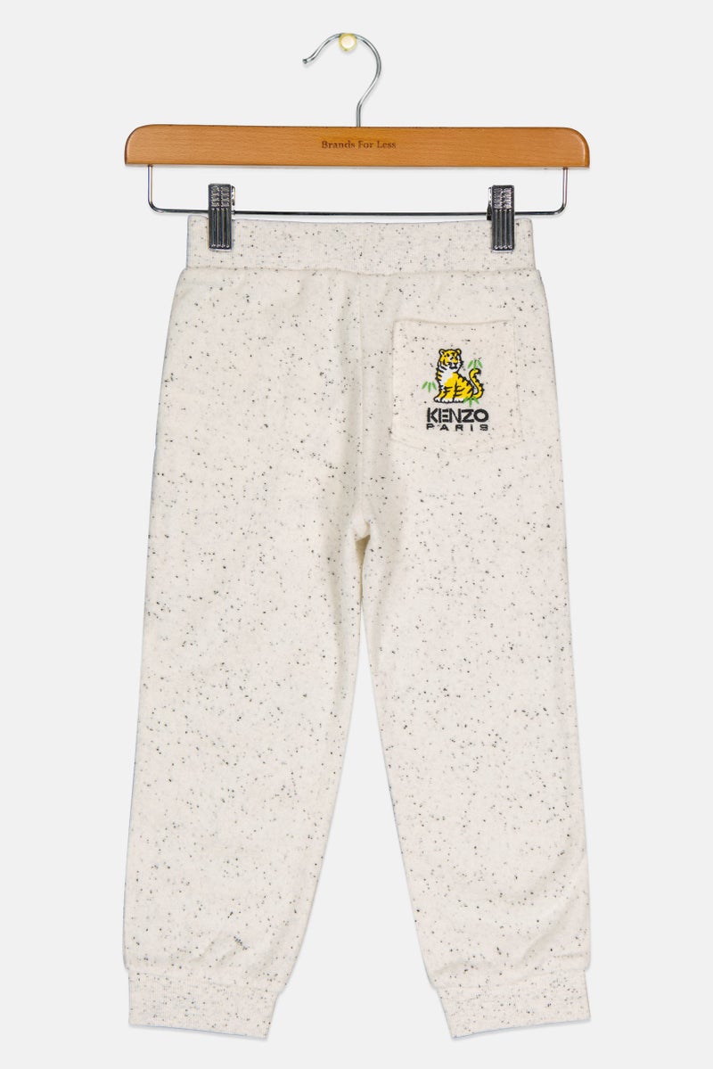 Kenzo Toddlers Boy Regular Fit Embroidered Logo Jogger Pants, Multicolor - Image 3