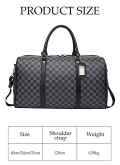 DUNISO Travel Duffel Bag Luggage Collection Business Travel Suitcase Weekender Overnight Bag Large Carry On Airport Bag for Travel Business Trips Sports Duffel Bag Gym Sports Luggage Bags  - Image 4