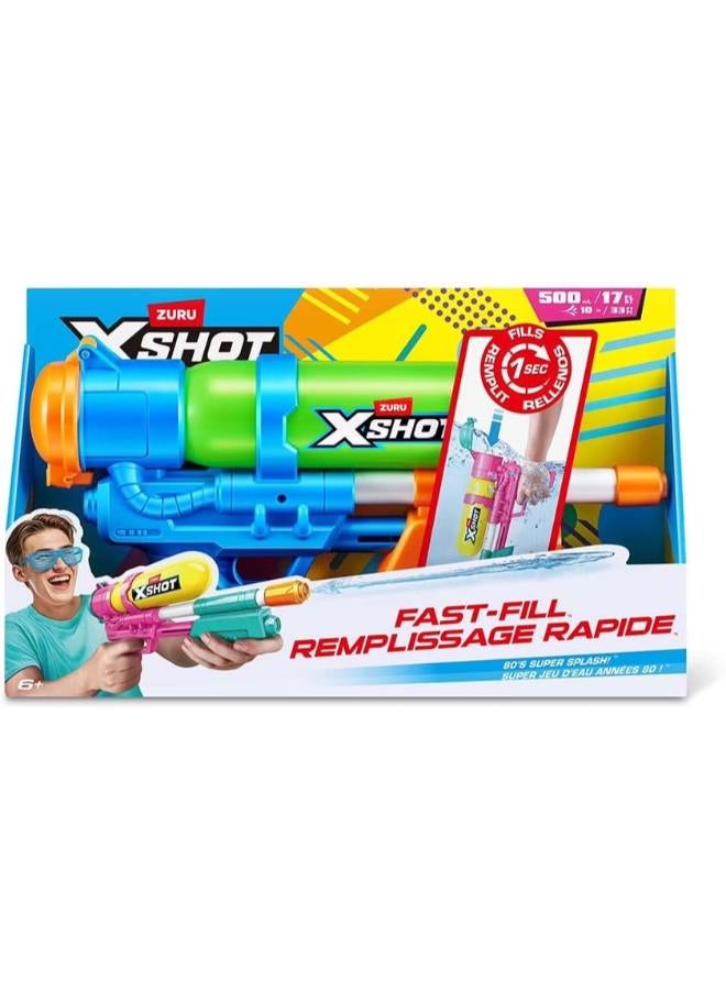Zuru X-Shot Fast-Fill 80's Super Splash Water Blaster - Image 1