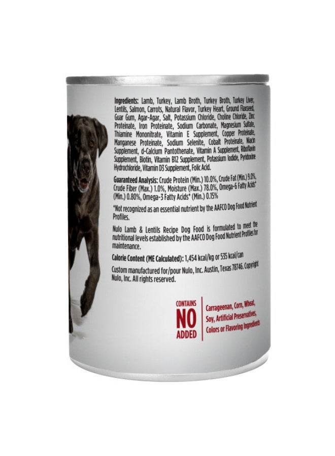 Nulo Freestyle Grain Free Lamb & Lentils with Probiotics Recipe 368gms - Image 2