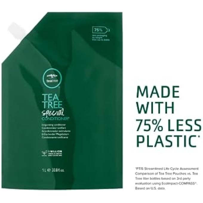 Tea Tree SPECIAL CONDITIONER, DETANGLES, SMOOTHS + SOFTENS, FOR ALL HAIR TYPES, 33.8 FL. OZ. - Image 3