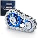 CHESLICR Fidget Spinner Toy for Adults Metal Figette Bike Chain Easter Basket Stuffer for Adult Men Pain Stim ADHD Teen Cool Gadgets Quiet Desk Offices Anxiety Relief Items Stress Tool Sensory Spiky Blue - Image 2