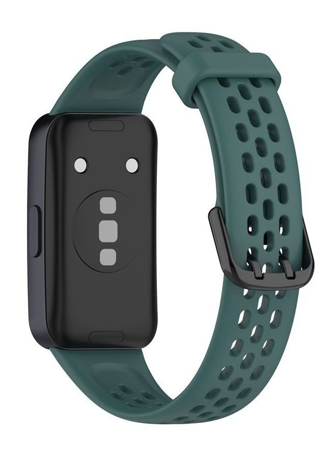 مناسبة لفرقة Huawei 8/Huawei Band 9/Huawei Band 10 Sports Silicone Watch Strap