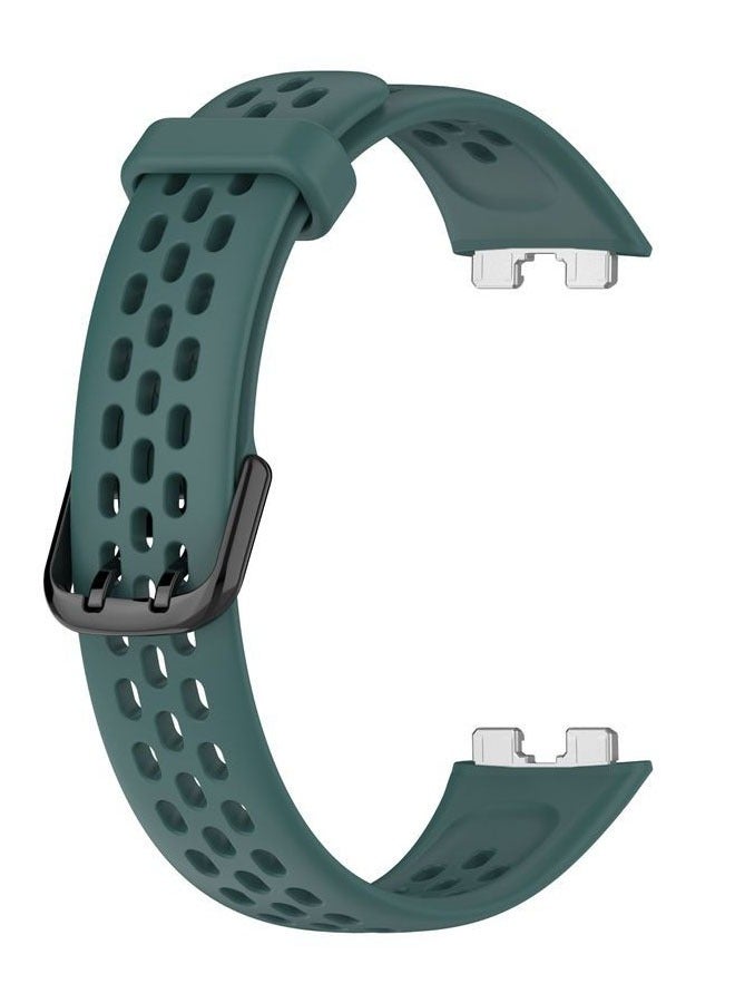 مناسبة لفرقة Huawei 8/Huawei Band 9/Huawei Band 10 Sports Silicone Watch Strap