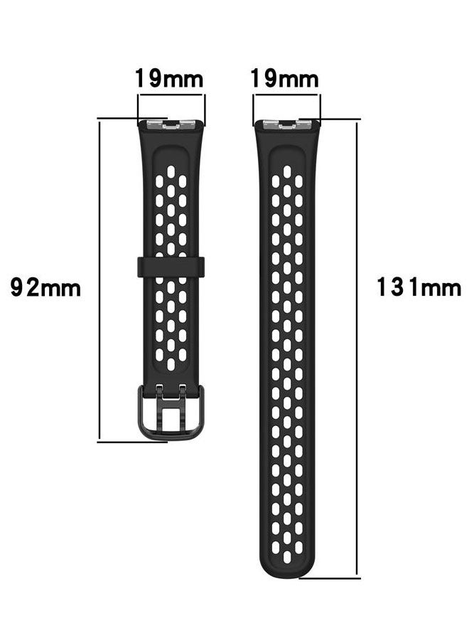 مناسبة لفرقة Huawei 8/Huawei Band 9/Huawei Band 10 Sports Silicone Watch Strap