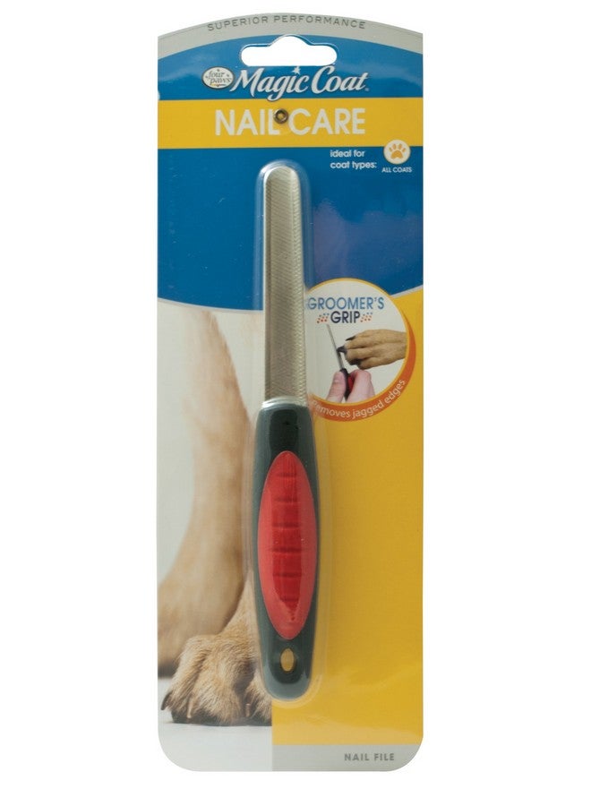 four paws Four Paws Magic Coat Groomer's Grip Dog Nail File, Black - Image 1