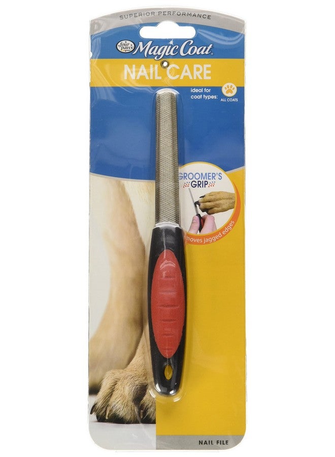 four paws Four Paws Magic Coat Groomer's Grip Dog Nail File, Black - Image 2