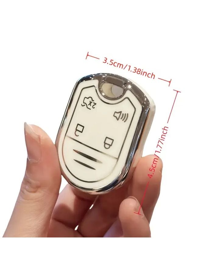 Black TPU Key Fob Cover For Ford Edge Explorer Ranger Expedition Mustang Escape Taurus Mazda Tribute - Image 5