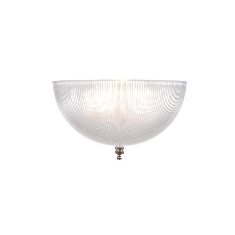 Aspen Creative 28007-75-2, Clip-on Dome Shade in Clear Finish, 8" Diameter x 4" Height, 2 Pack - Image 2