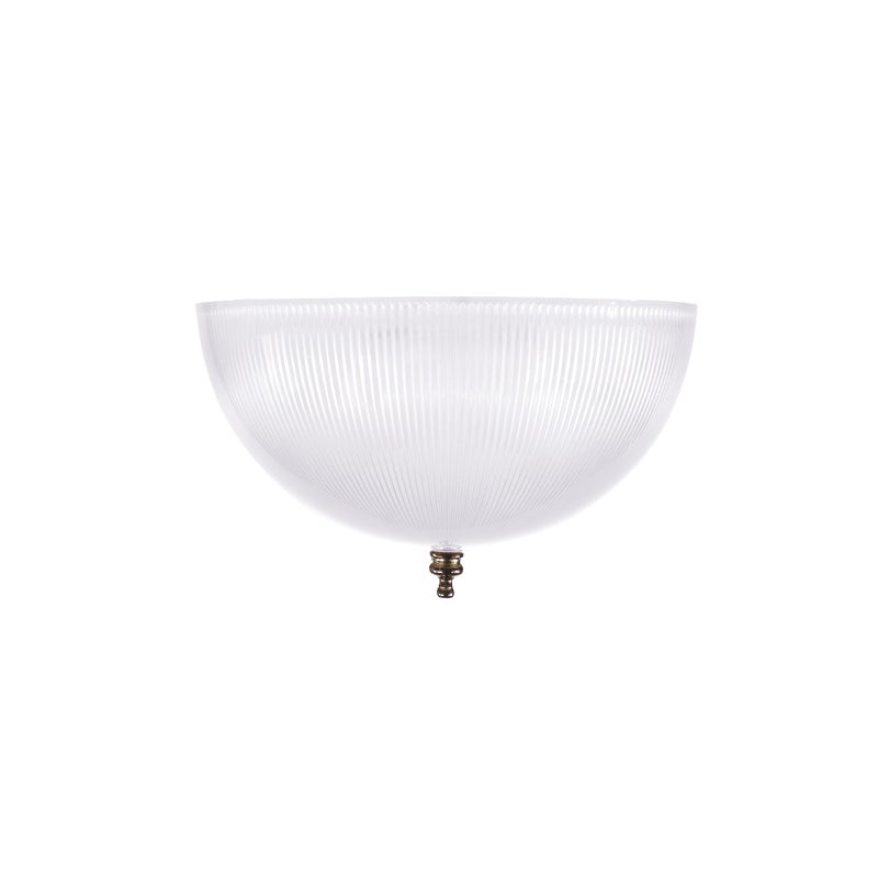 Aspen Creative 28007-75-2, Clip-on Dome Shade in Clear Finish, 8" Diameter x 4" Height, 2 Pack - Image 3