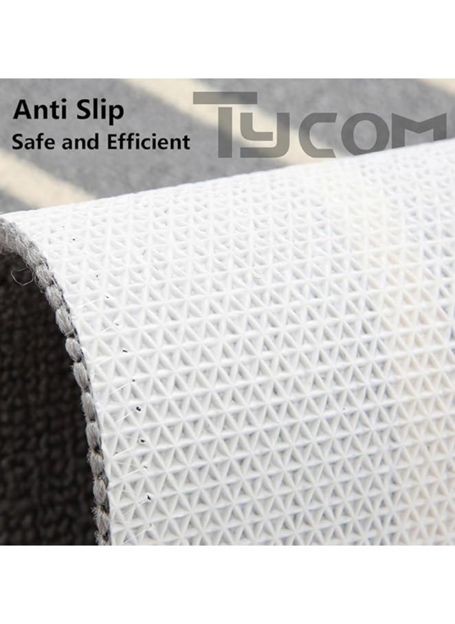 TYCOM Kitchen Rugs Kitchen Mat, Non-Slip Fluffy Soft Plush Microfiber Shower Carpet Rug, Machine Washable Quick Dry Ultra Kitchen Mats - 50 * 80+50 * 120cm  - Image 3