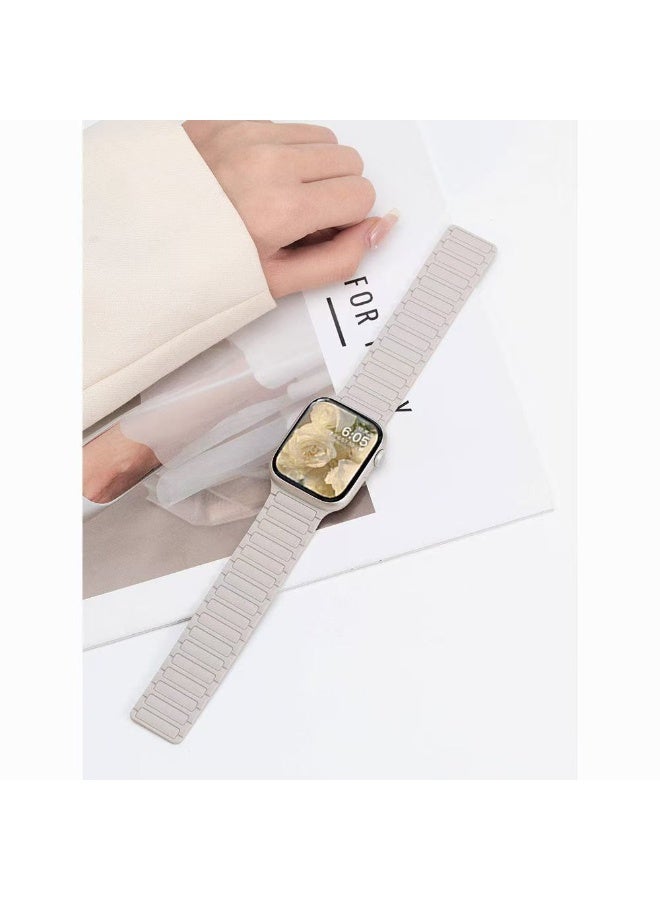 Watch Band Compatible for Apple Watch Series Band 38mm 40mm 41mm 42mm women, Genuine Leather Double Tour Designed Slim Replacement Strap for iWatch Series10 9 8 7 6 SE - Image 2