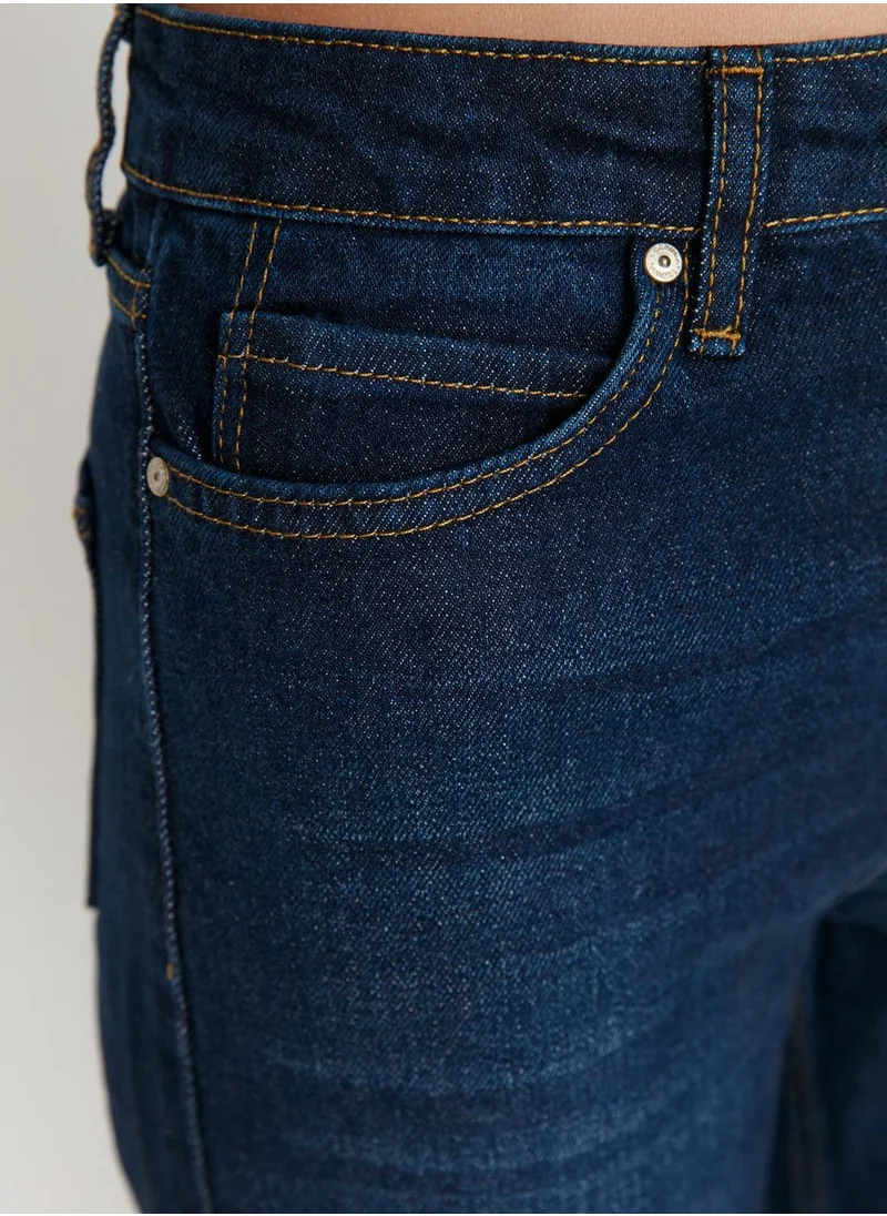 trendyol High Waist Straight Jeans