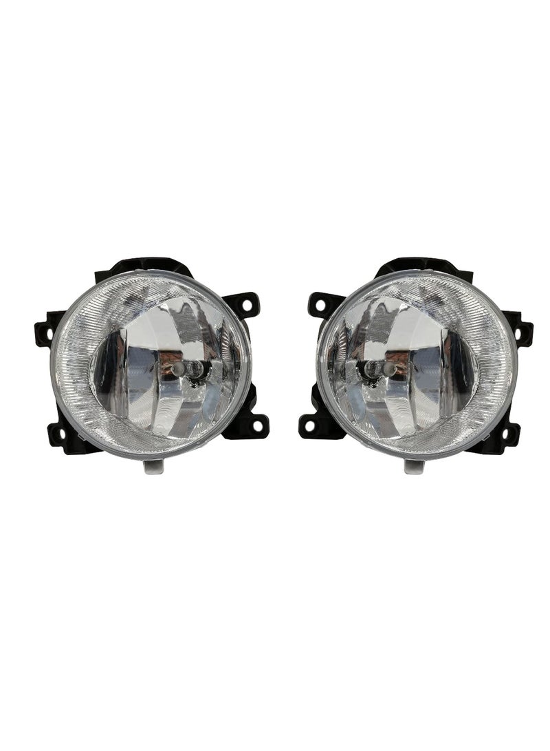 Toyota Land Cruiser 2012 Fog Lamp Set – Halogen Bulb H16 12V/28W, Clear Glass Lens, Model LC2012TY-CH - Image 2
