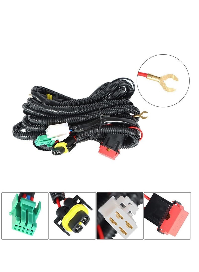 Toyota Land Cruiser 2012 Fog Lamp Set – Halogen Bulb H16 12V/28W, Clear Glass Lens, Model LC2012TY-CH - Image 5