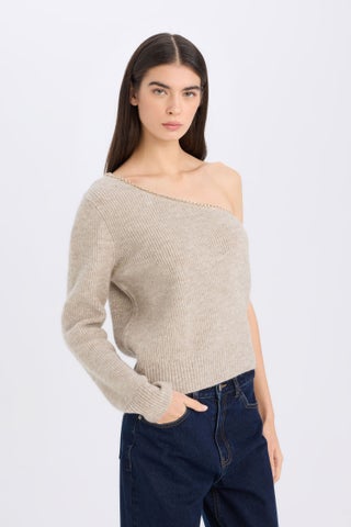 Woman Regular Fit One Shoulder Basic Pullover - pzsku/Z1D0A651FA95BB44D1636Z/45/1748351814/47adbc7f-718a-4d93-b9c6-b7c65e74a645