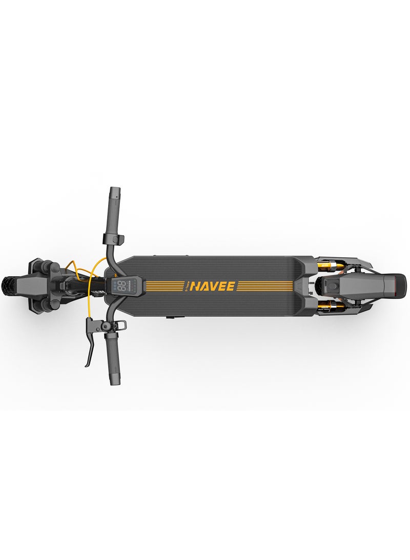 NAVEE Electric Scooter GT3, 25Km/H Max Speed and max Range 50Km, 700W Motor, Dual Suspension, Anti-Skid TCS 120Kg Max Load, Foldable,Supports Apple Find My - Image 4