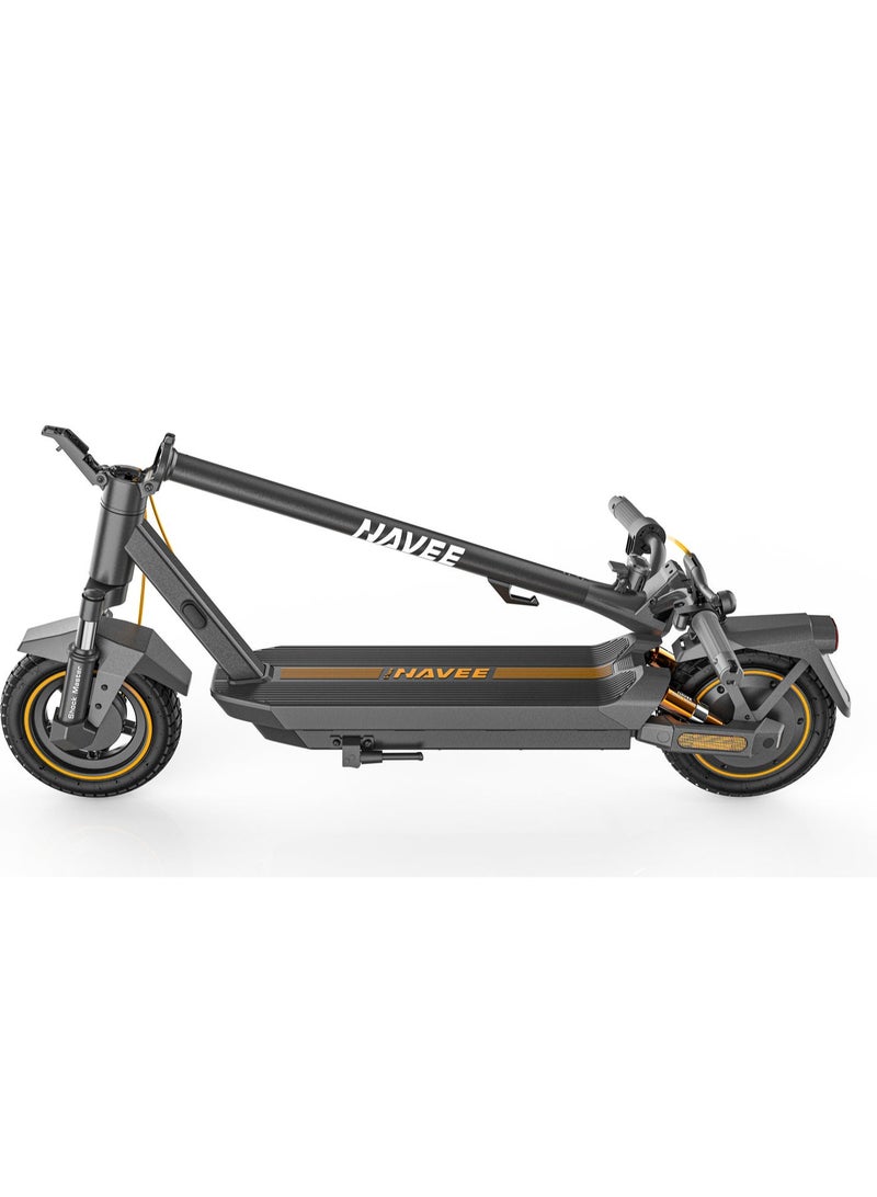 NAVEE Electric Scooter 50KM Long Range, 700W Motor, Dual Suspension, Apple Find My, TCS Anti-Skid System, Foldable Design, 25KM/H Max Speed, 120KG Load Capacity – NAVEE GT3 - Image 2