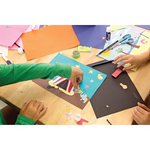 Tru-Ray® Construction Paper, 50% Recycled, 12" x 18", Festive Red, Pack Of 50 - Image 5