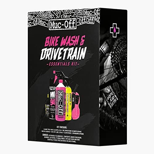 Muc Off Muc-Off Bike Wash & Drivetrain Essentials Kit - Perfect to Clean, Protect Your Bicycle Drivetrain - Includes Cleaner, Lube and More - Image 5