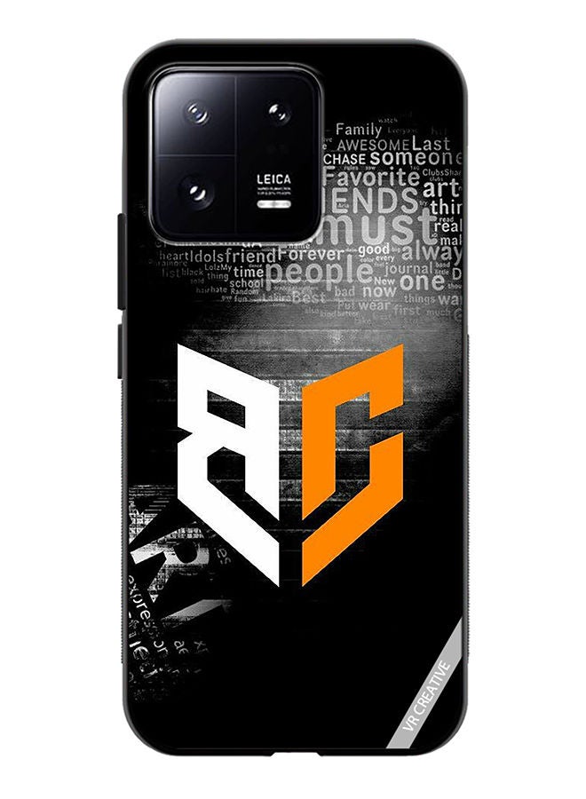 VR CREATIVE Protective Case Cover For Xiaomi 13 Bg Logo Design Multicolour - Image 1