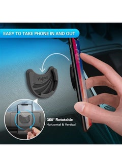 volport Car Mounts for Socket Grips, 3 Pack Pops Silicone Phone Holder for Collapsible Expanding Stand/Swappable Socket Users with Base 3M Adhesive Replacement Stick on Wall, Dashboard, Mirror, Home -Black 
