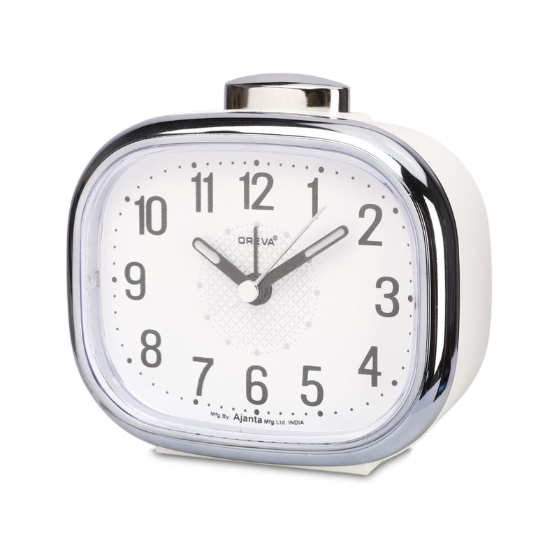 OREVA Bip Alarm Table Clock (Black Color 10.7 cm x 3.7 cm x 6.3 cm, AA3017) - Image 3