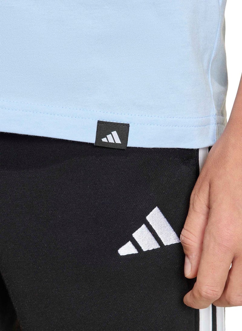 Adidas Football Graphic T-Shirt Junior - Image 4