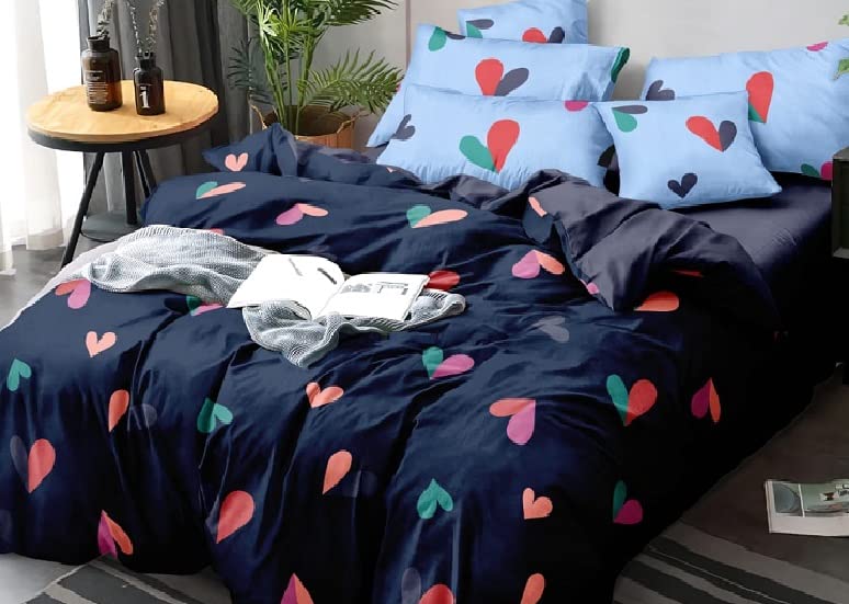 Laying Style™ Gless Cotton Premium 200TC Single Duvet/Quilt/Razai/Comforter Cover (60" x 90" inch,Multicolor) - Image 2