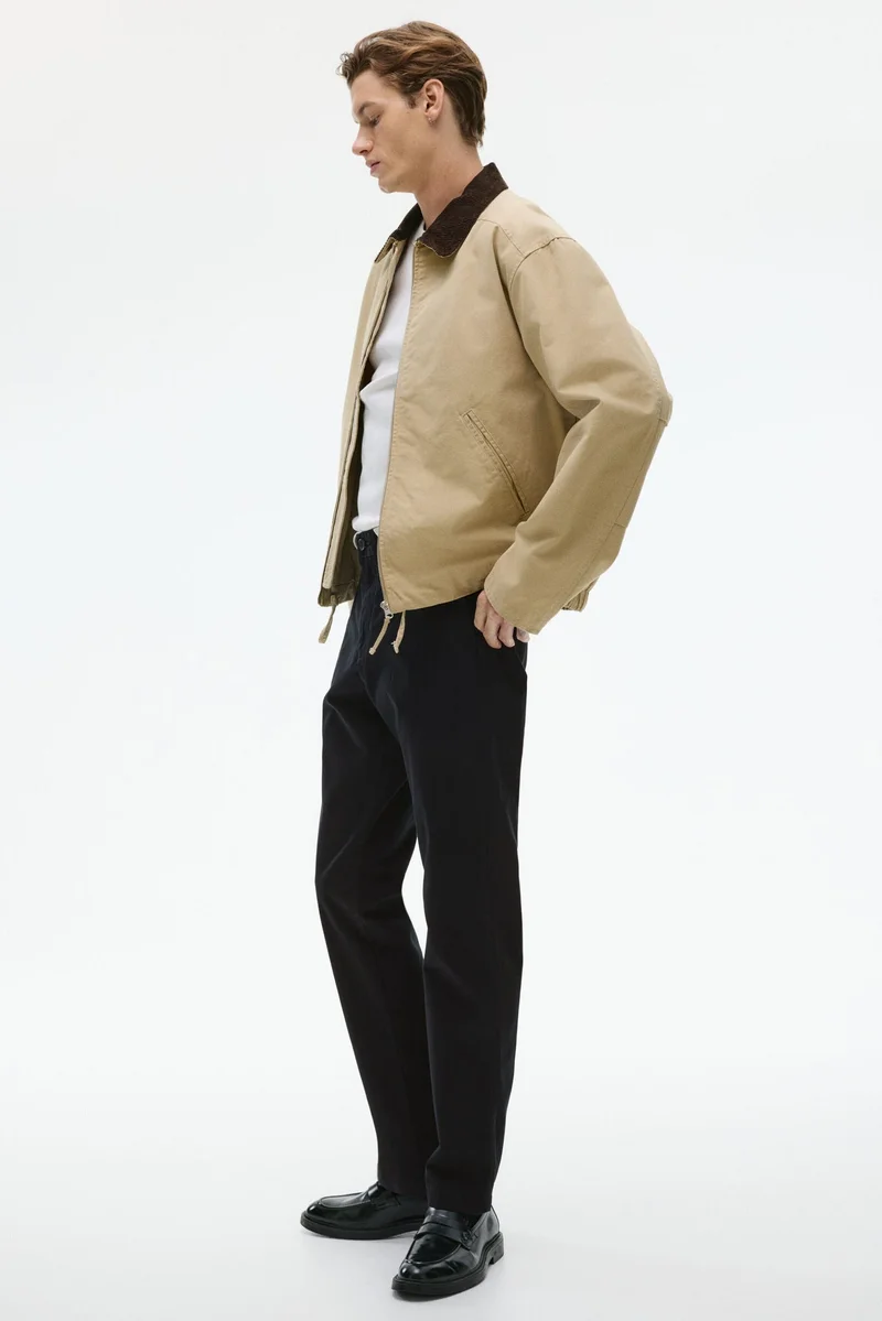 H&M  Slim Fit Cotton chinos for Men | Best Price UAE