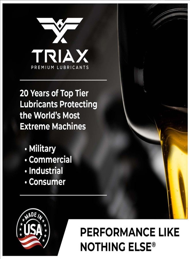 TRIAX Synergy Gear MT 75W-90 GL-4 (MT-90); Full Synthetic Manual Trans Fluid; Smooth Shifting; No Sticking, Slipping, Vibration, or Shudder; Yellow Metal Safe (1 Quart) - Image 5