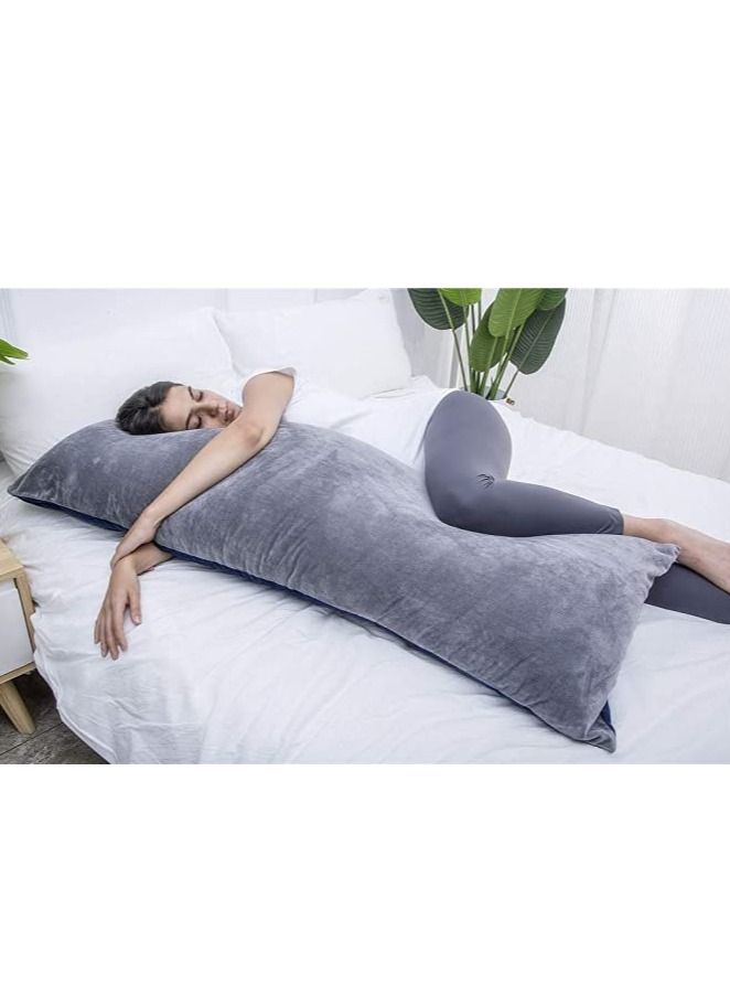 مولودي وسادة قطنية كبيرة للجسم مع غطاء قابل للإزالة. - Image 3
