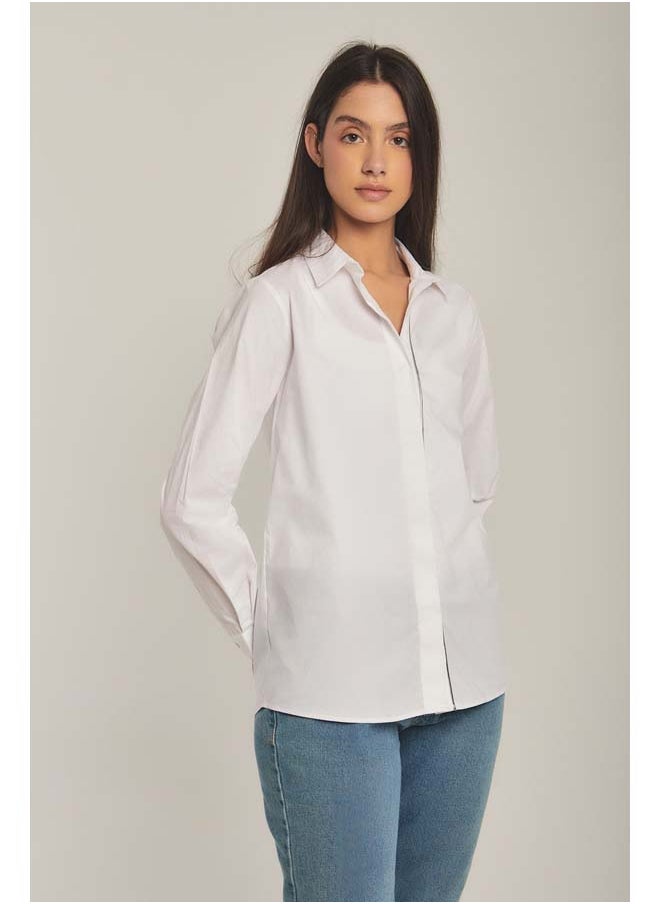 DALYDRESS - Fancy Basic Blouse With Long Sleeve - Image 1